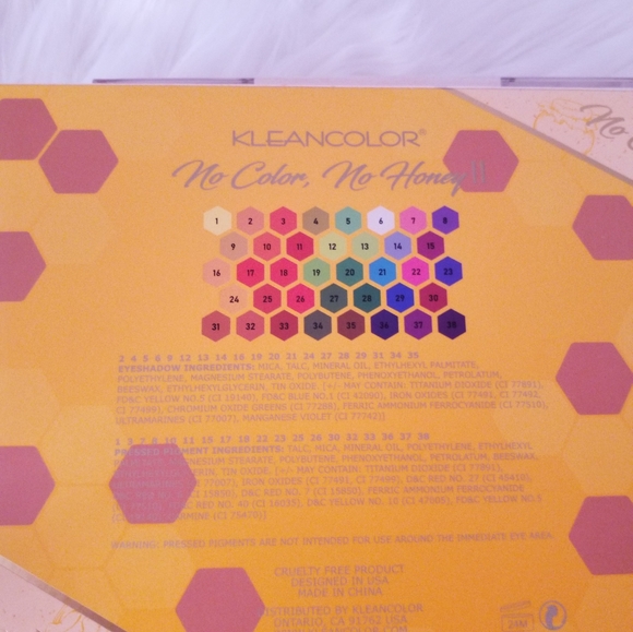 New 38 colors eyeshadow pallet - Picture 2 of 3